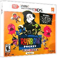Runbow Pocket Deluxe Edition Nintendo 3DS  box art